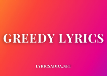 Greedy song by Tate McRae - lyricsAdda