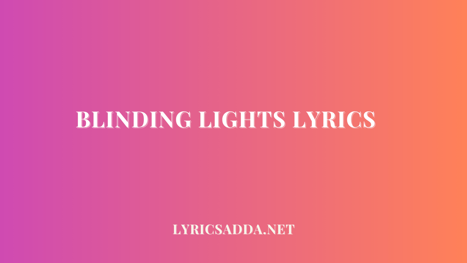 city of blinding lights lyrics meaning